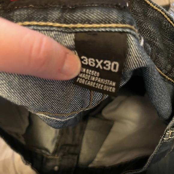 Southpole Jeans Blue‎ Dark Wash Men's Size 36x30 - Picture 7 of 8